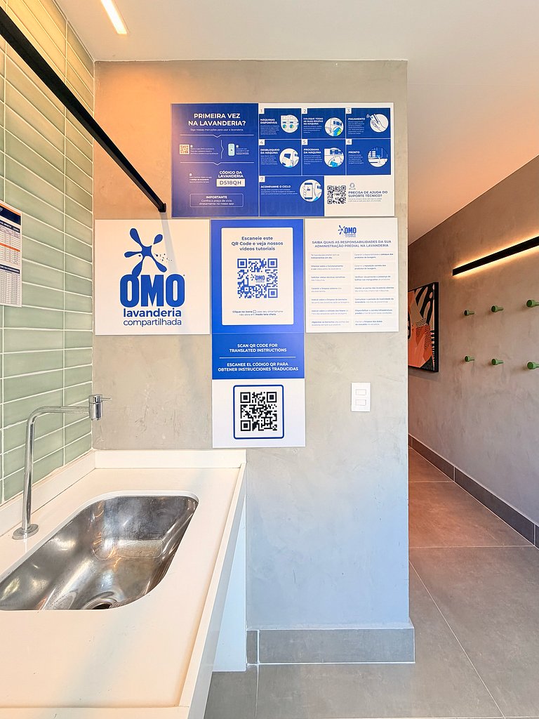 2 Quartos Boutique em Pinheiros | Vaga + Piscina