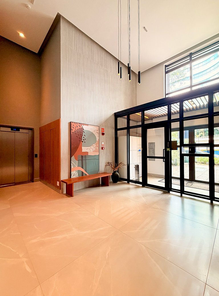Dúplex con Jardín y 1 Plaza de Garaje Pinheiros Oscar Freire