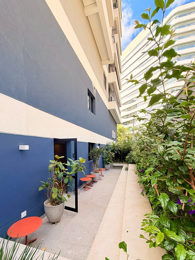 “Ντούπλεξ με Κήπο και 1 Θέση Στάθμευσης – Pinheiros, Oscar F