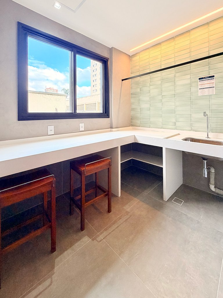 Duplex Garden with 1 Parking Space Pinheiros Oscar Freire SP