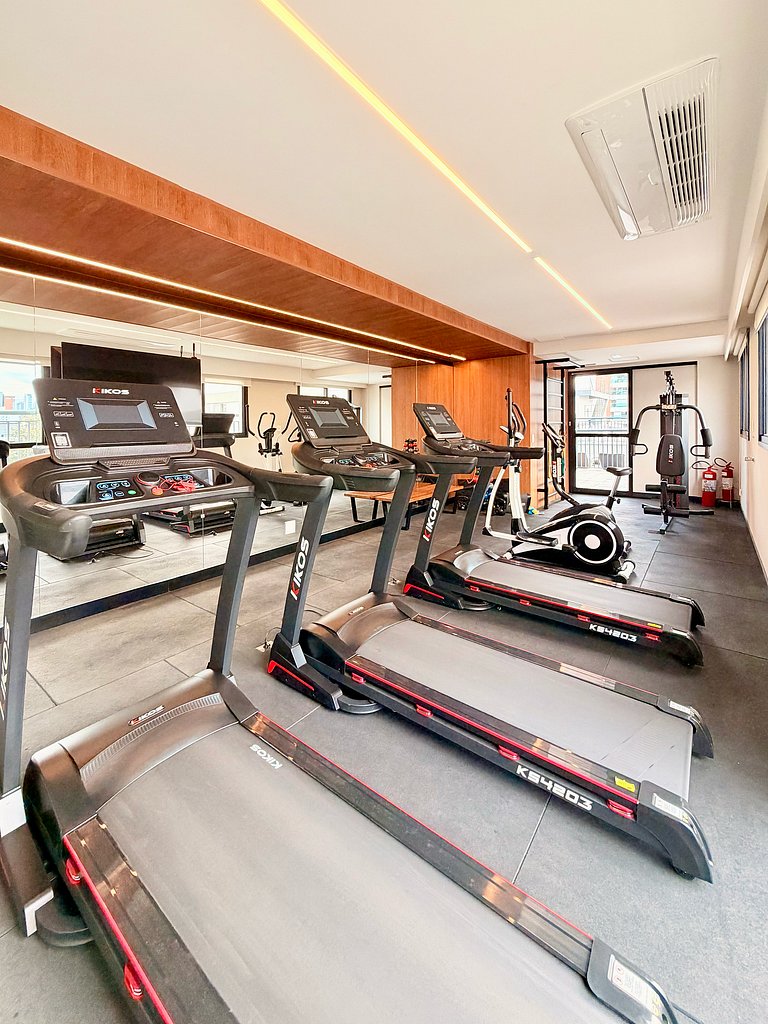 Studio completo com lavadora/secadora Pinheiros