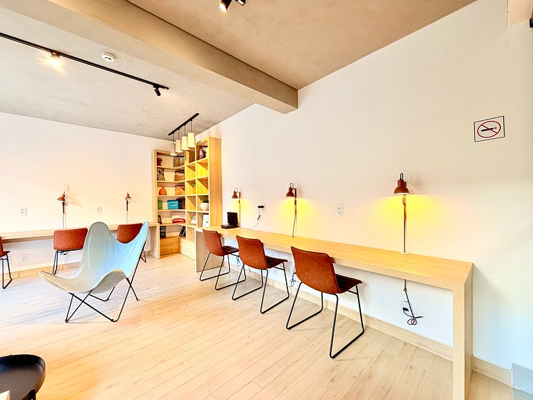 Studio Compacto e Completo Pinheiros Jardins SP