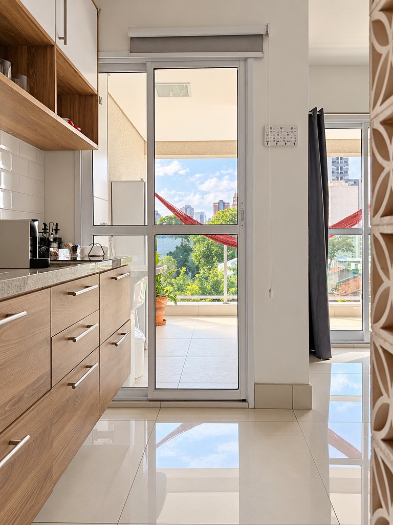 NOVO Studio com vaga na garagem Pinheiros SP