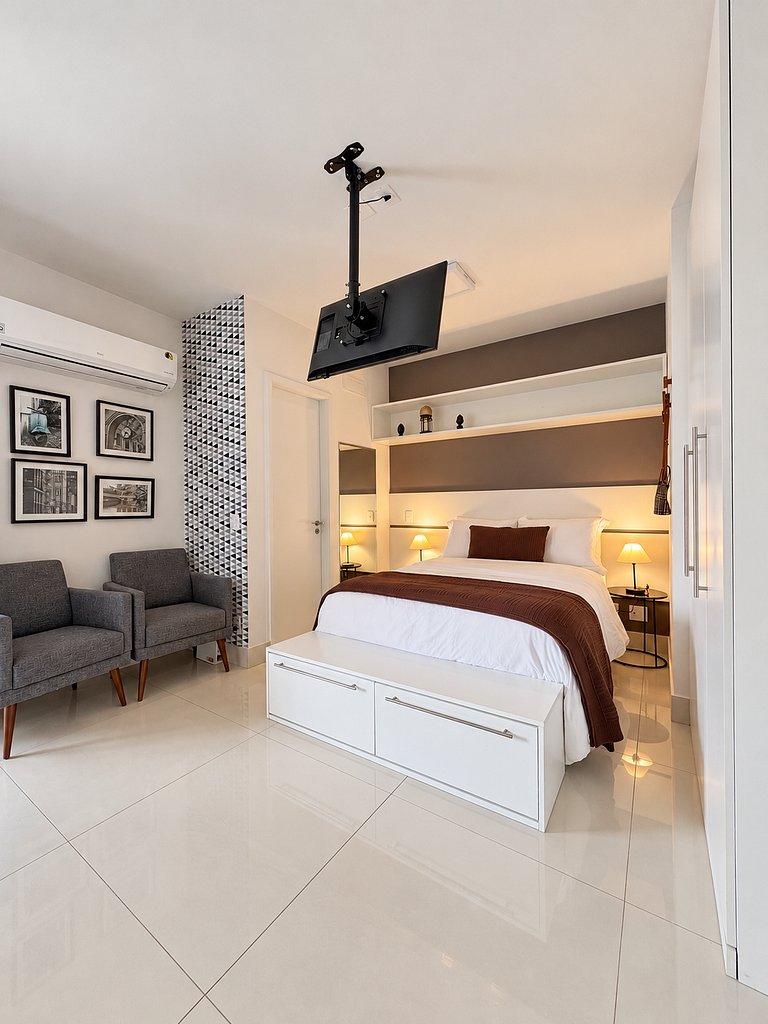 NOVO Studio com vaga na garagem Pinheiros SP