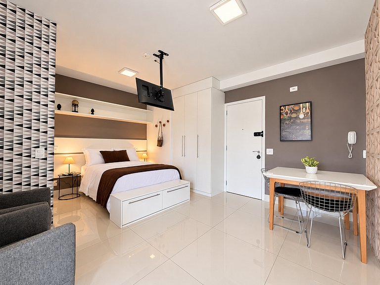 NOVO Studio com vaga na garagem Pinheiros SP