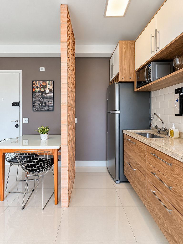 NOVO Studio com vaga na garagem Pinheiros SP