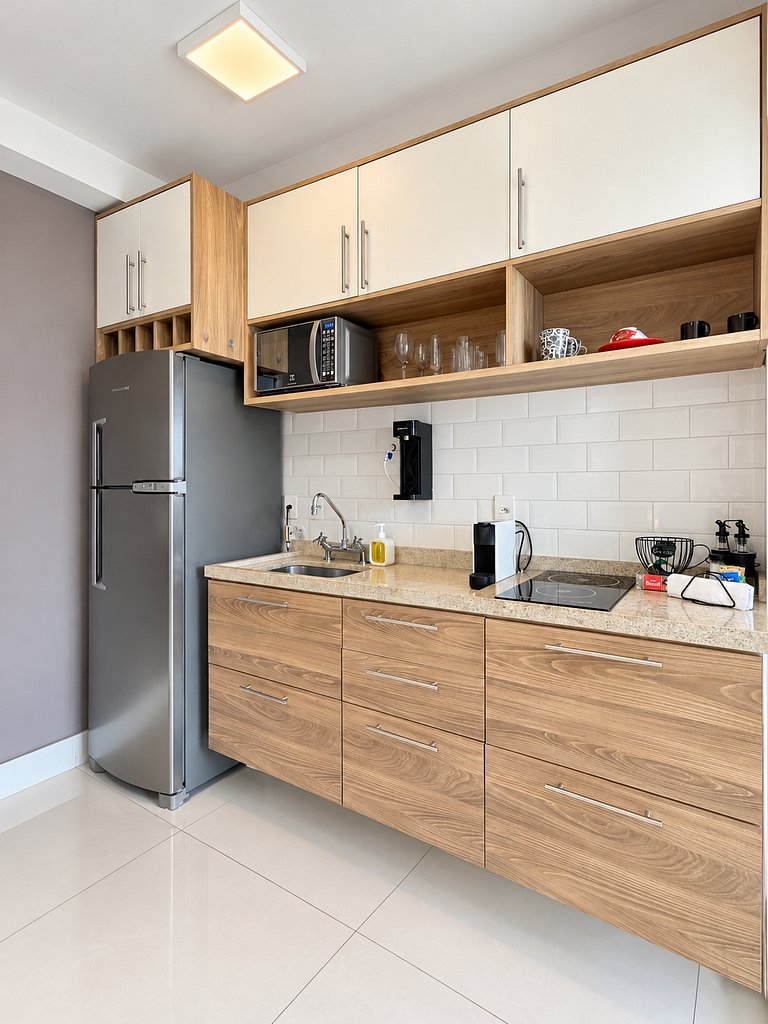 NOVO Studio com vaga na garagem Pinheiros SP