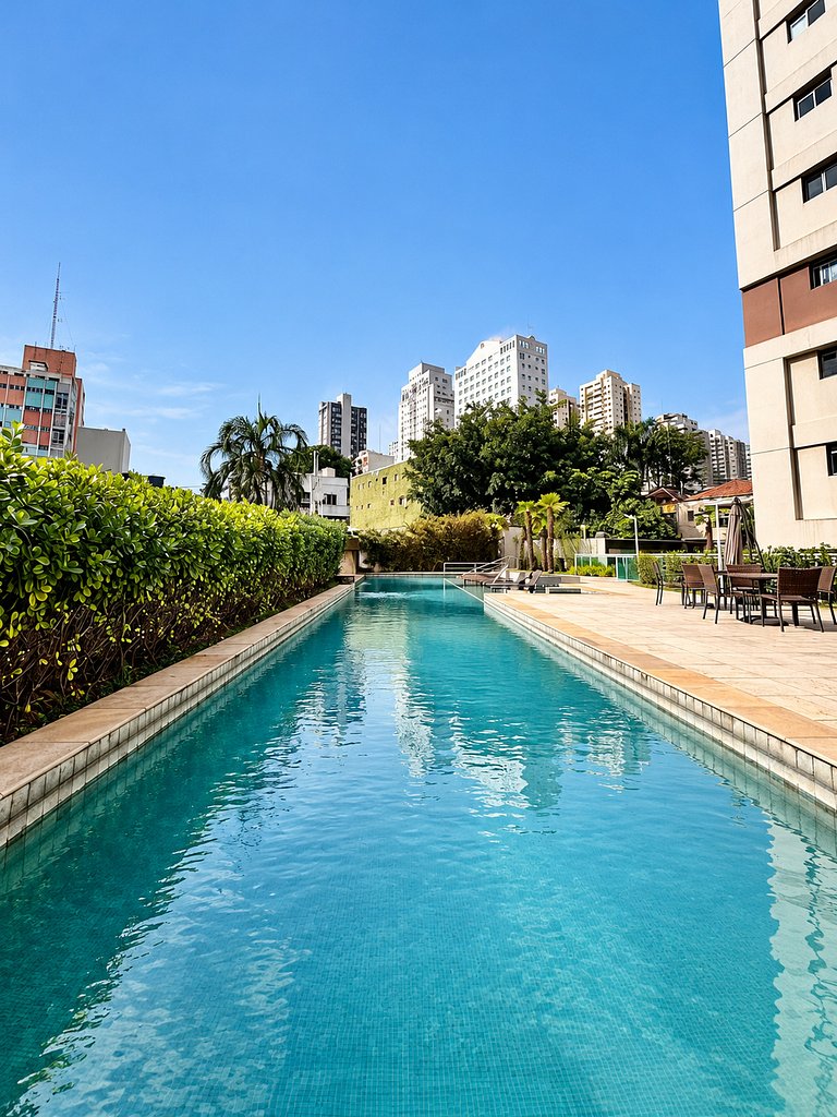 NOVO Studio com vaga na garagem Pinheiros SP