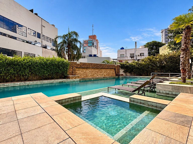 NOVO Studio com vaga na garagem Pinheiros SP
