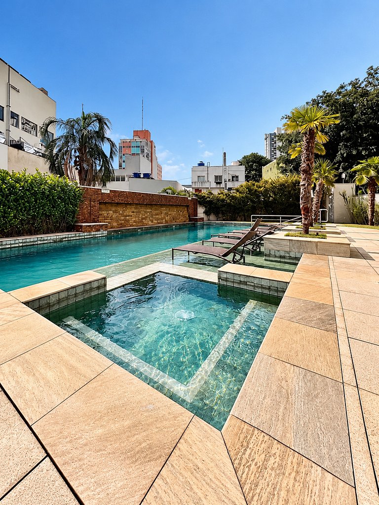NOVO Studio com vaga na garagem Pinheiros SP