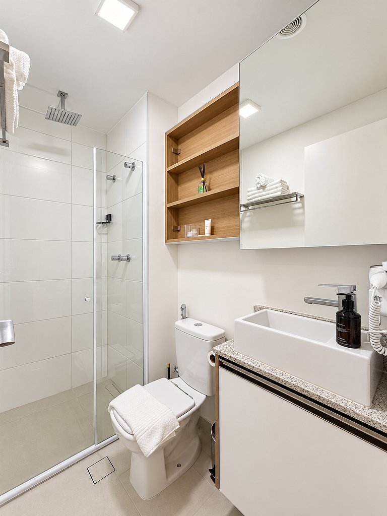 NOVO Studio varanda privativa Pinheiros