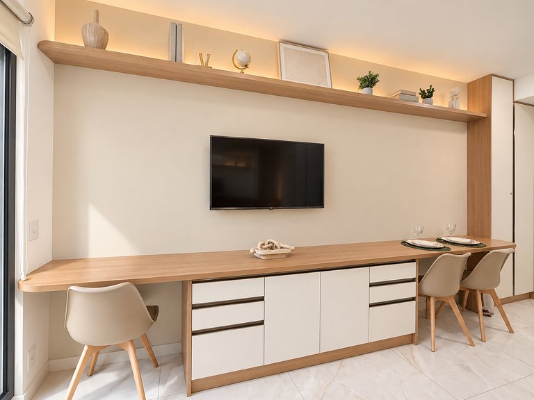 NOVO Studio varanda privativa Pinheiros