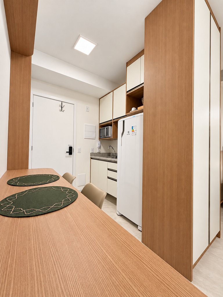 NOVO Studio varanda privativa Pinheiros