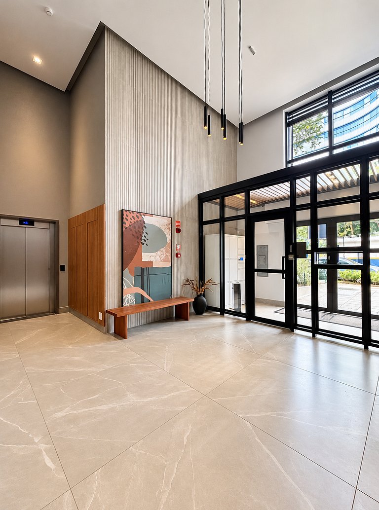 NOVO Studio varanda privativa Pinheiros