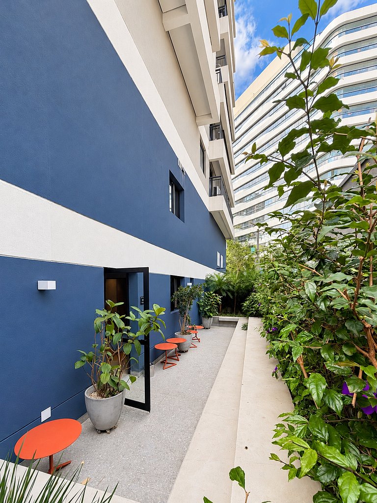 NOVO Studio varanda privativa Pinheiros