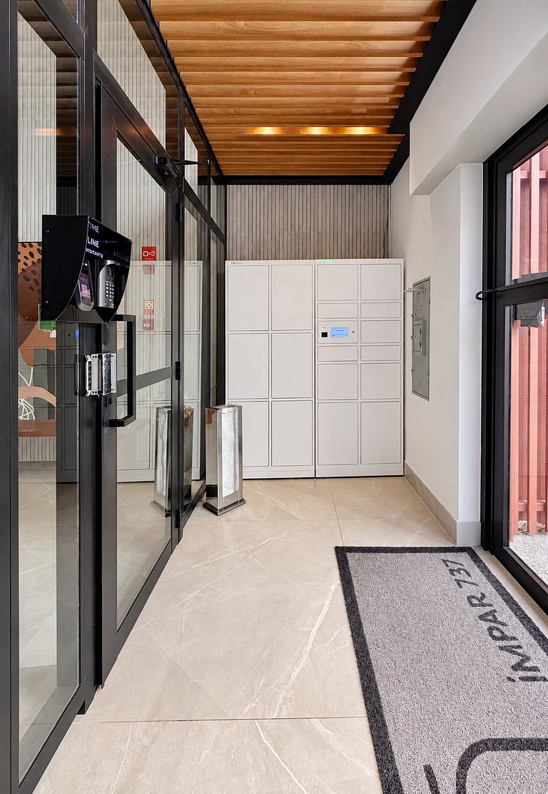 NOVO Studio varanda privativa Pinheiros