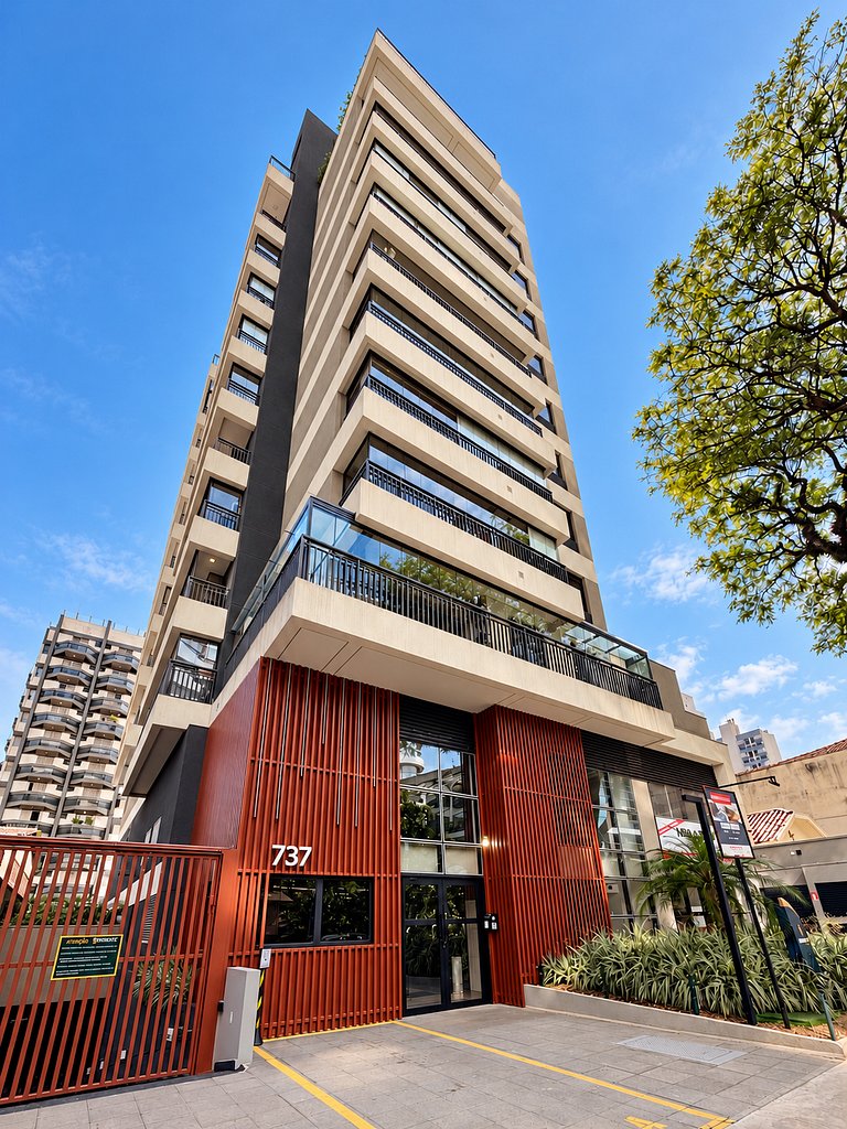 NOVO Studio varanda privativa Pinheiros