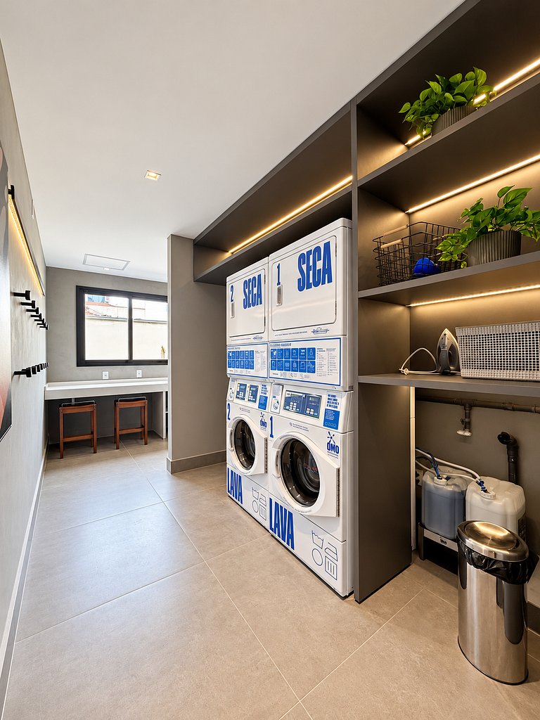 NOVO Studio varanda privativa Pinheiros